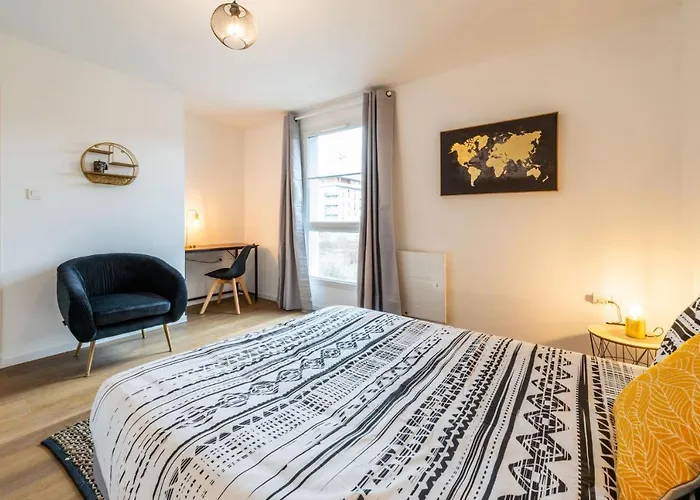 ☆le Soleil De La Fonderie☆fibre Parking☆pmr☆rbnb☆ Appartement